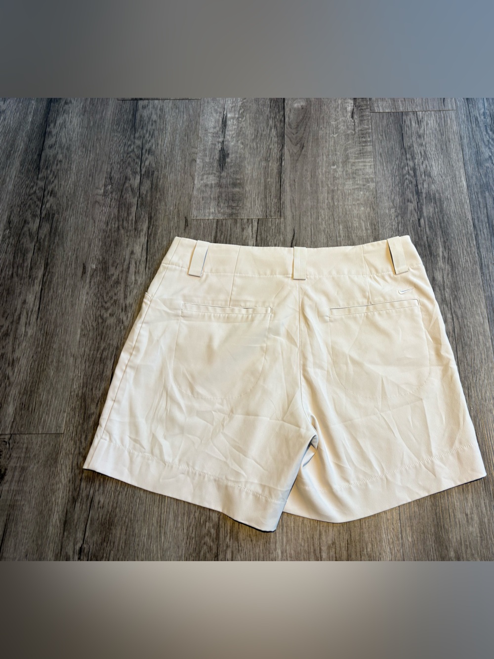 Women’s Khaki Nike Golf DriFIT Shorts 4